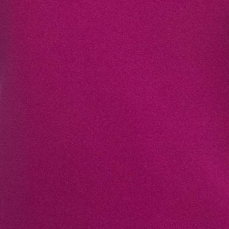 Pre Owned Solace London Purple Crepe One-Shoulder Maxi Dress M