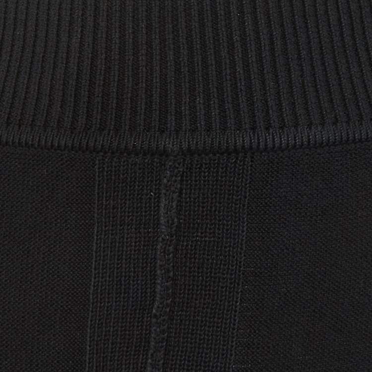 Pre Owned Sonia Rykiel Black Knit Maxi Skirt M 