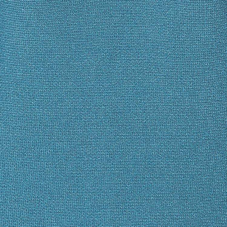 Pre Owned Sonia Rykiel Blue Shimmer Sweater S