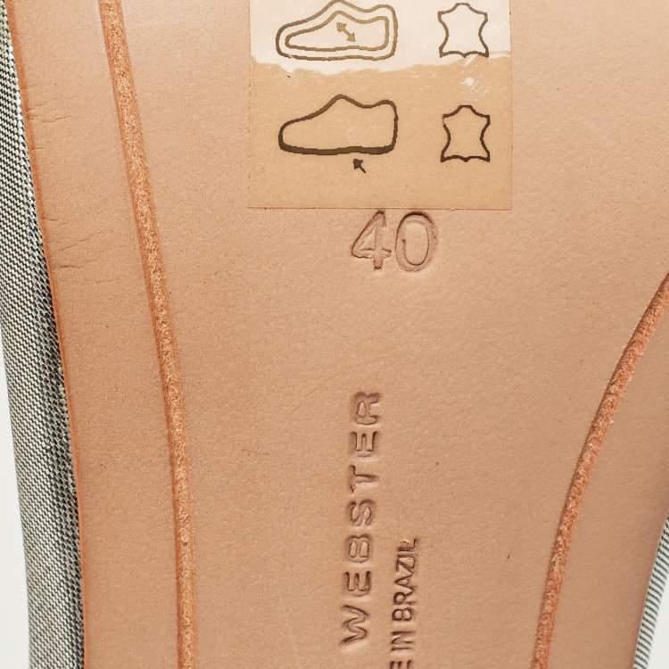 Pre Owned Sophia Webster Silver Leather Lilico Crystal Ankle Strap Sandals Size 40