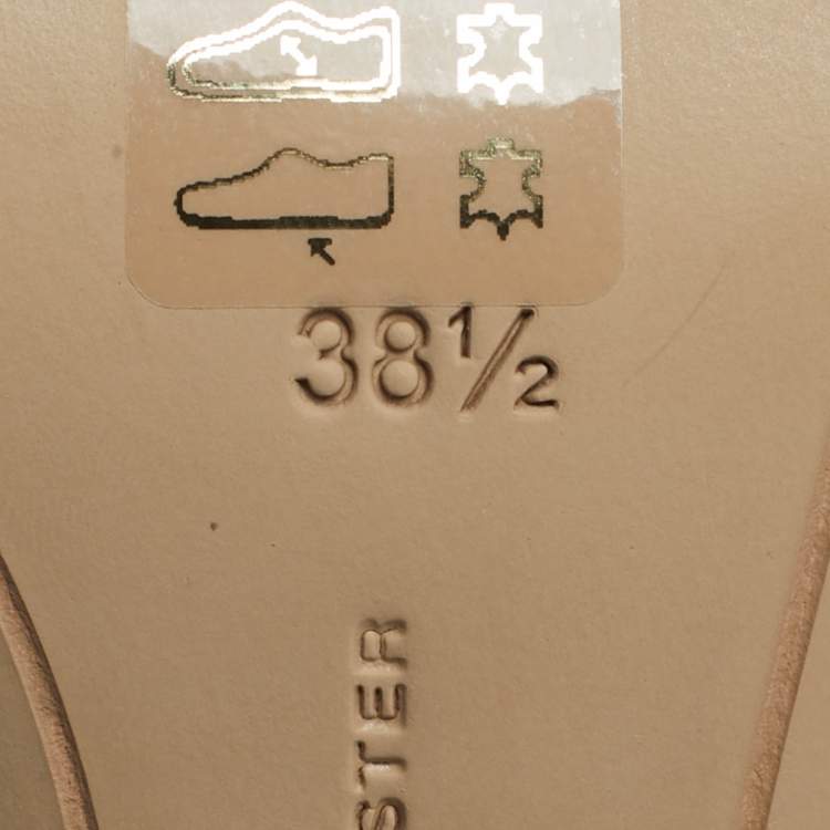 مملوكة مسبقًا Sophia Webster Talulah Size 37.5 Multicolor Leather Ankle Strap Sandals