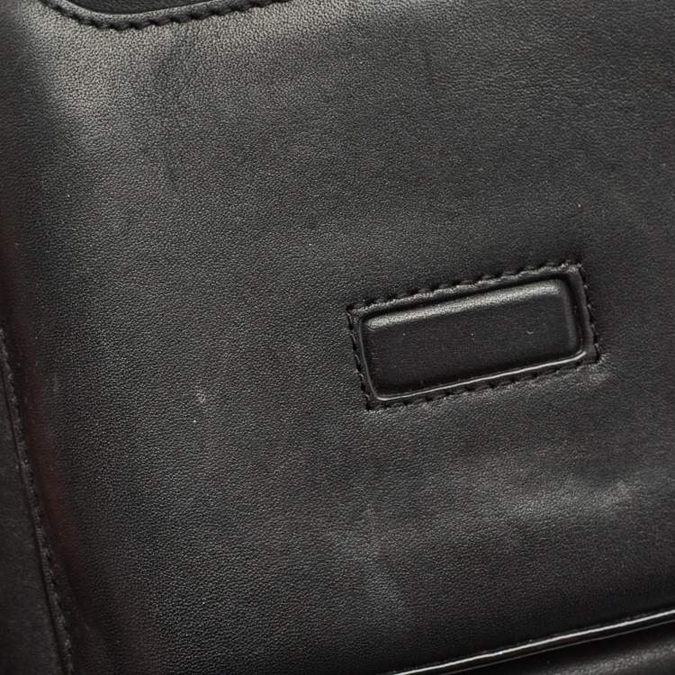 Pre Owned Sophia Webster Black Leather Flamingo Shoulder Bag
