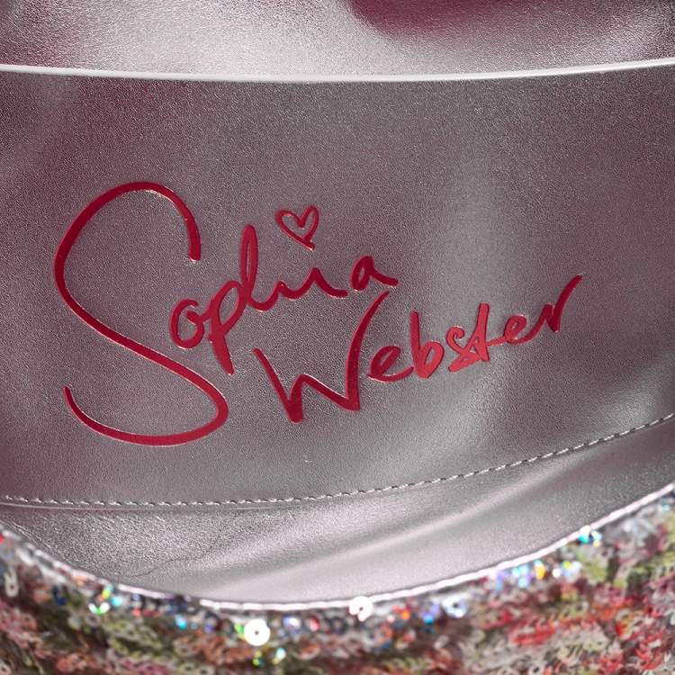 Pre Owned Sophia Webster Multicolor Sequin Flap Shoulder Bag