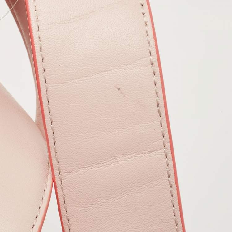 Pre Owned Sophia Webster Light Pink Leather Small Kiko Butterfly Backpack