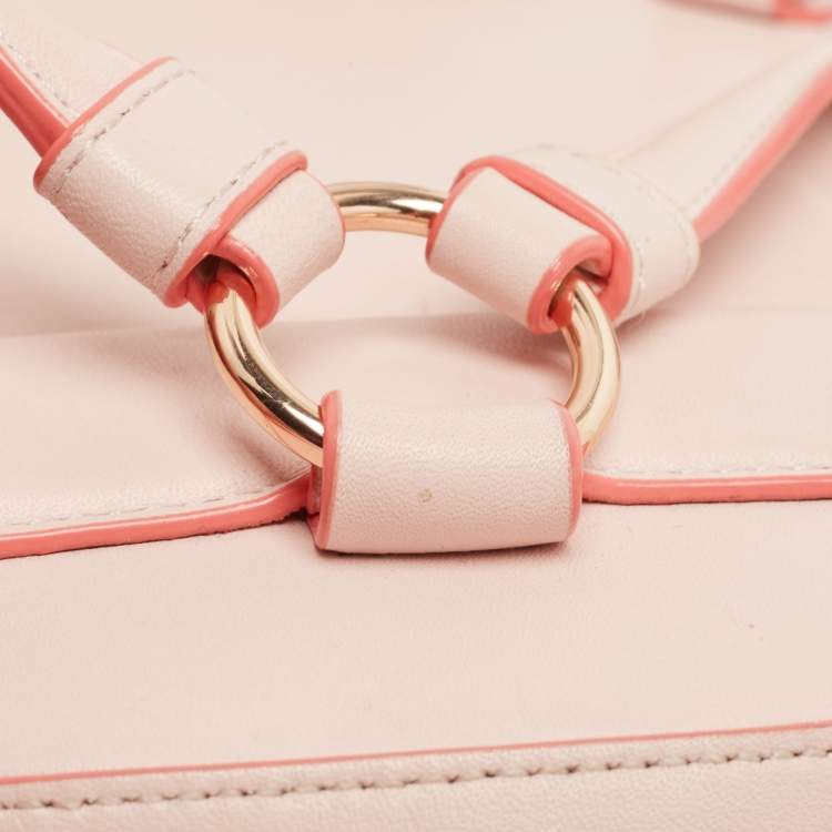 Pre Owned Sophia Webster Light Pink Leather Small Kiko Butterfly Backpack