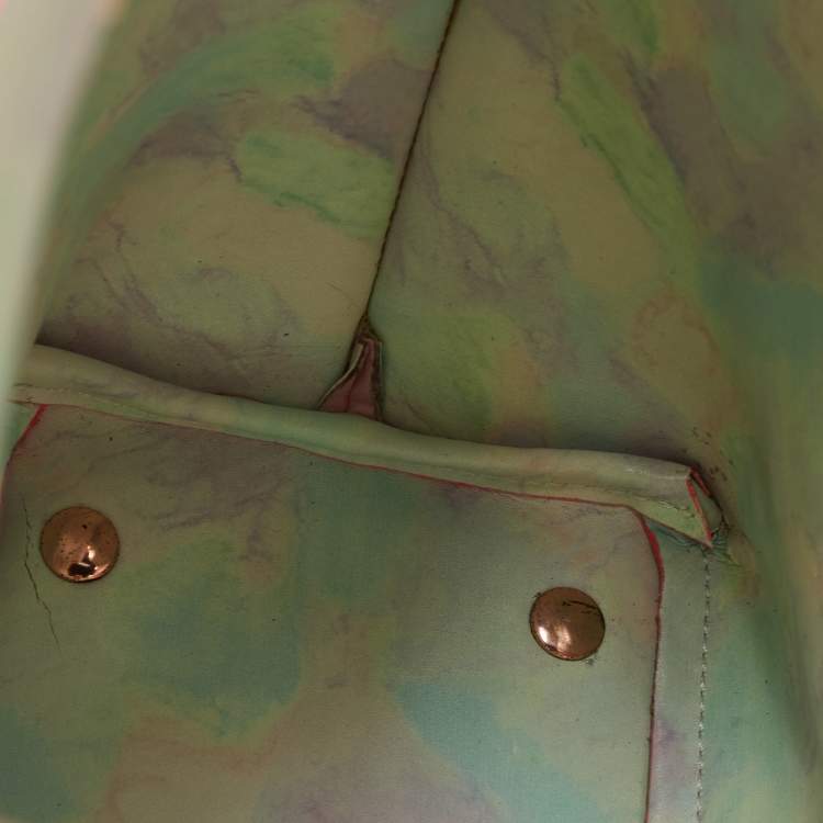 Pre Owned Sophia Webster Pink Leather Romy Drawstring Bucket Bag