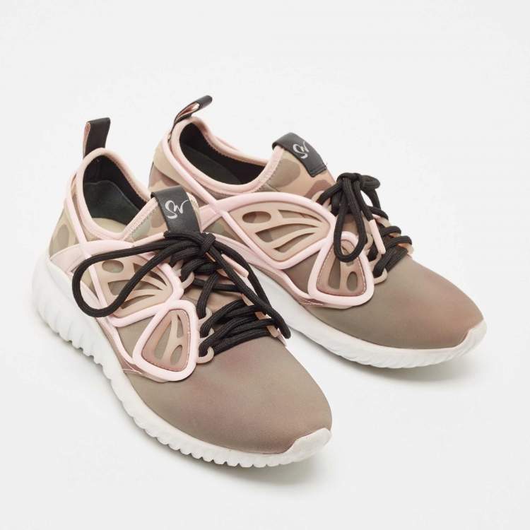 Pre Owned Sophia Webster Multicolor Fabric And Rubber Candyfloss Fly By Sneakers Size 39