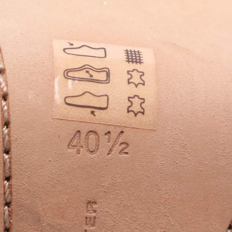 Pre Owned Sophia Webster Loren Dreamy Size 40.5 Blue Lurex Fabric Platform Ankle Strap Sandals