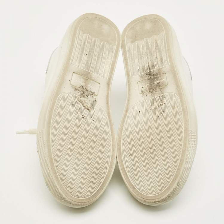 Pre Owned Sophia Webster Bibi Butterfly Size 35.5 White Leather Low Top Sneakers