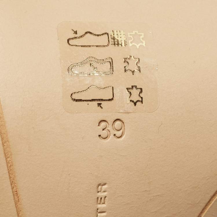 Pre Owned Sophia Webster Evangeline Size 39 Tricolor Leather Ankle Strap Sandals