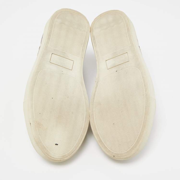Pre Owned Sophia Webster White Leather Riko Sneakers Size 38