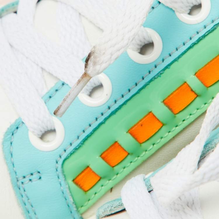 Pre Owned Sophia Webster Multicolor Leather Riko Sneakers Size 38.5
