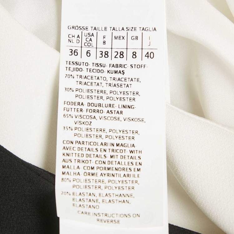 Pre Owned Sportmax Black Stretch Crepe Layered Mini Dress S