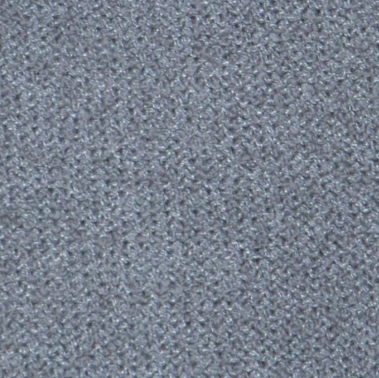 Pre Owned St. John Grey Knitted Elasticized Waistband Skirt XL