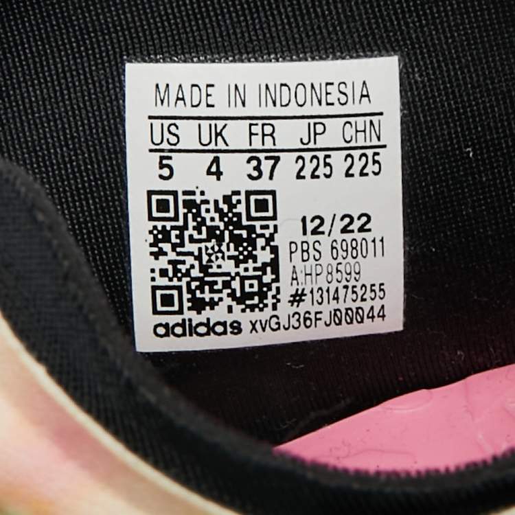 مملوكة مسبقًا Stella McCartney Adidas Hike Size 37 Multicolor Fabric and Faux Leather Sandals