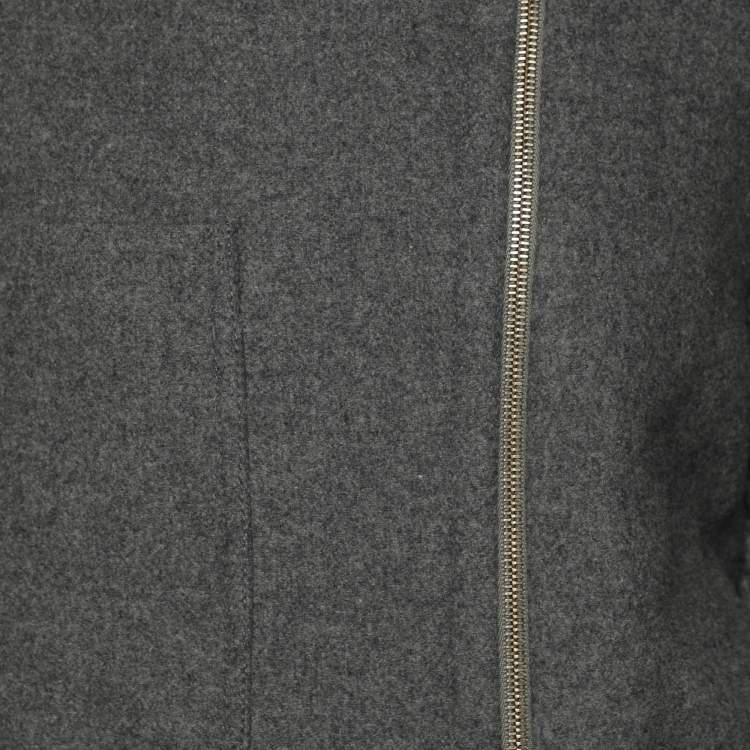Pre Owned Stella McCartney Grey Wool Felicity Short Coat S