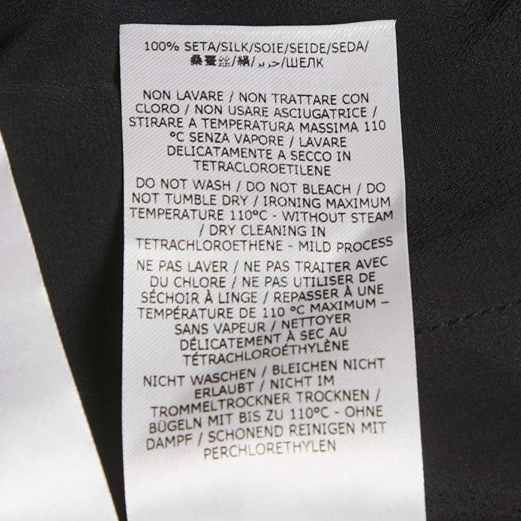 Pre Owned Stella McCartney Multicolor Flower Print Silk Midi Skirt S