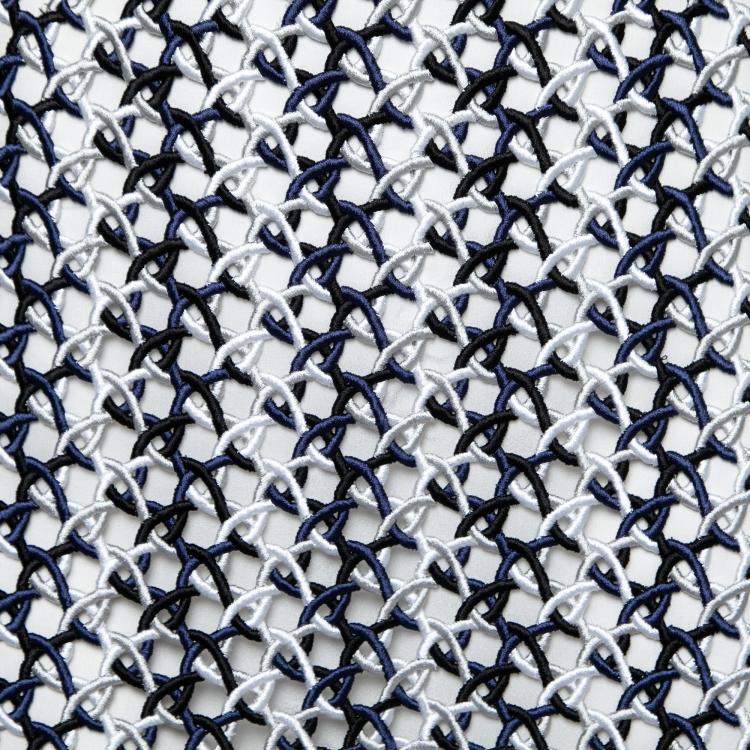 Pre Owned Stella McCartney Multicolor Interloop Cutwork Mini Skirt M