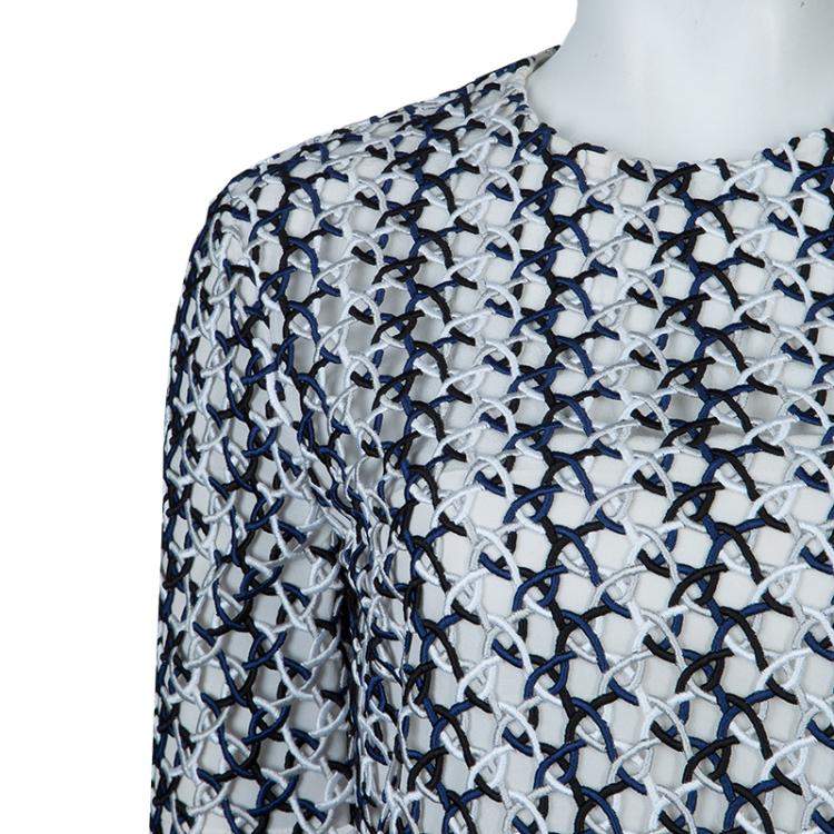 Pre Owned Stella McCartney Tina Wicker Lace Dress S