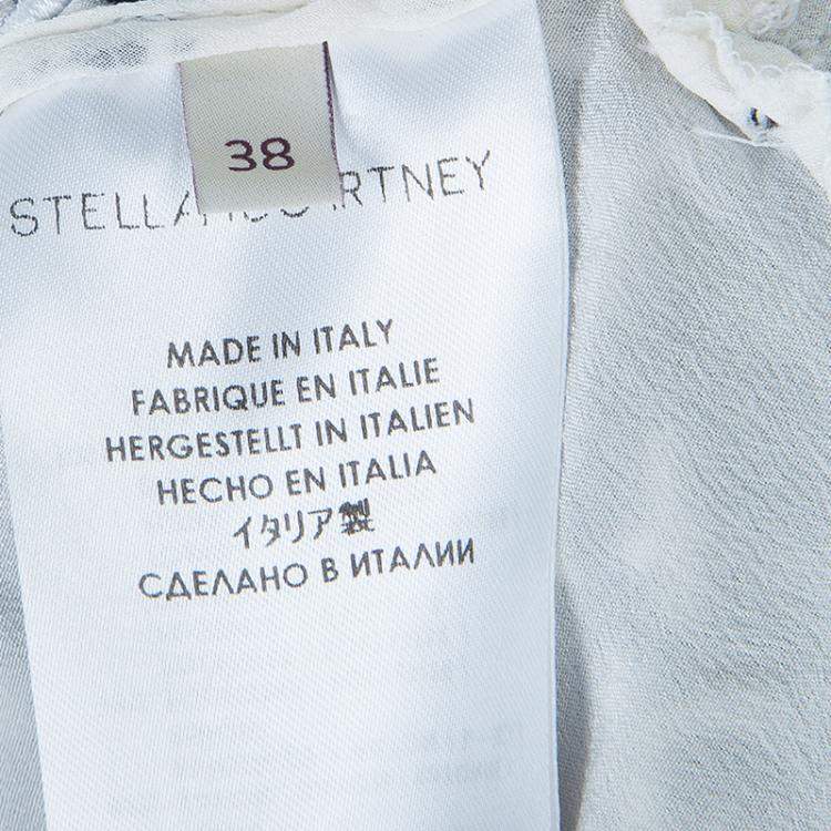 Pre Owned Stella McCartney Tina Wicker Lace Dress S