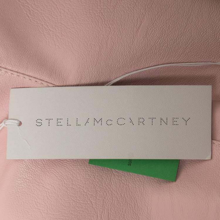 Pre Owned Stella McCartney Rose Pink Faux Leather Kallie Shorts S