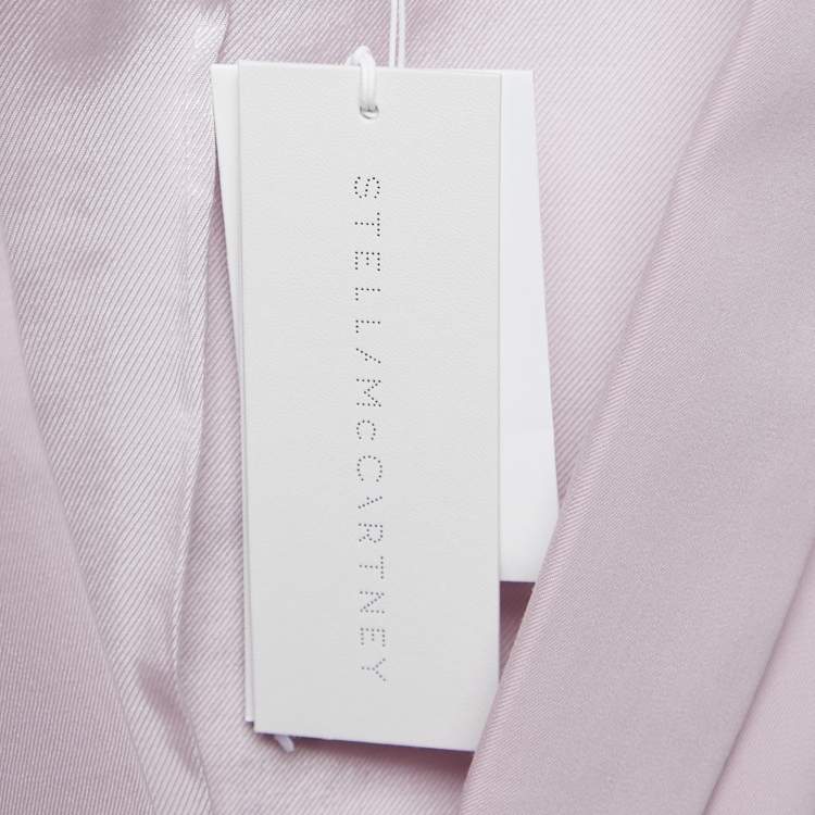 Pre Owned Stella McCartney Lavender Wool Blend Pant Suit S