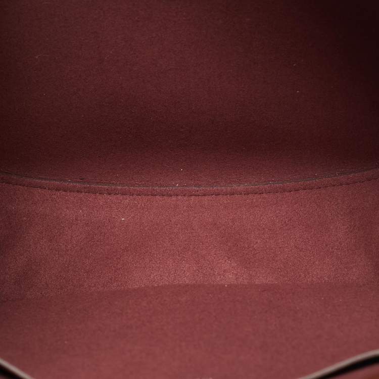 Pre Owned Stella McCartney Brown Faux Leather Medium Frayme Shoulder Bag