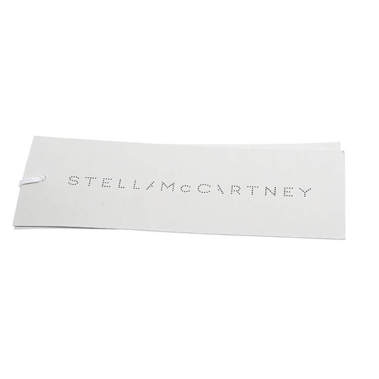 Pre Owned Stella McCartney Beige Raffia Logo Tote 