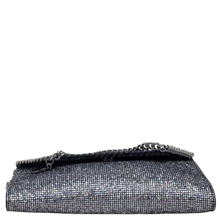 Pre Owned Stella McCartney Multicolor Disco Glitter Mini Falabella Crossbody Bag