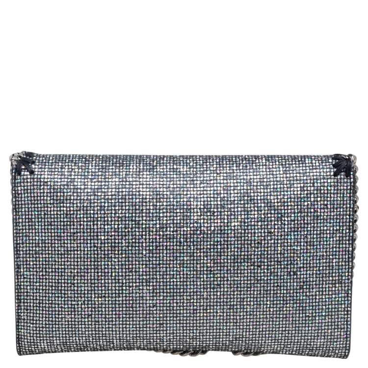 Pre Owned Stella McCartney Multicolor Disco Glitter Mini Falabella Crossbody Bag