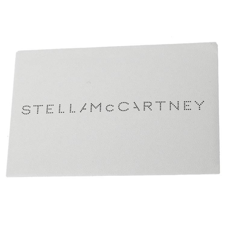 Pre Owned Stella McCartney Grey Faux Leather Tiny Falabella Crossbody Bag