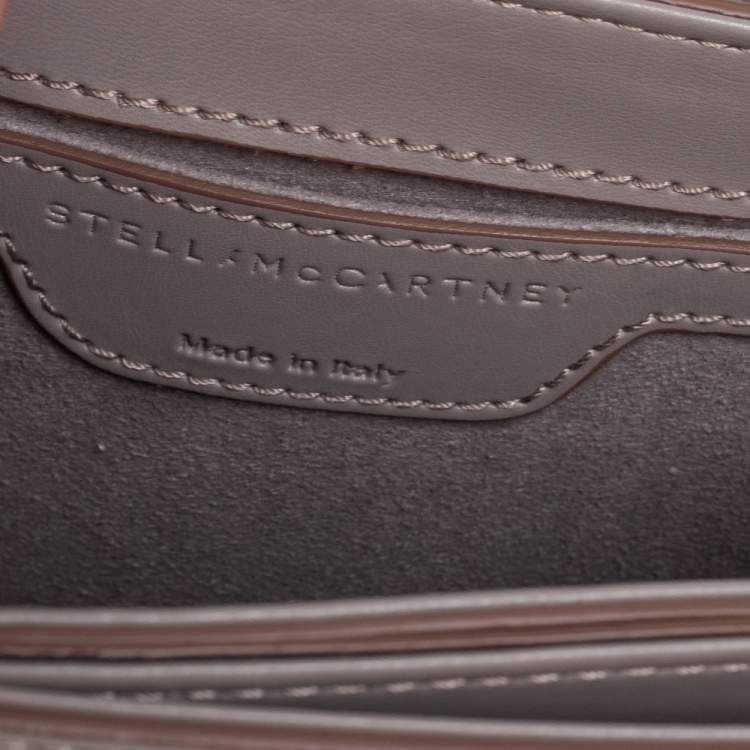مملوكة مسبقًا Stella McCartney Beige Faux Leather Falabella Box Shoulder Bag