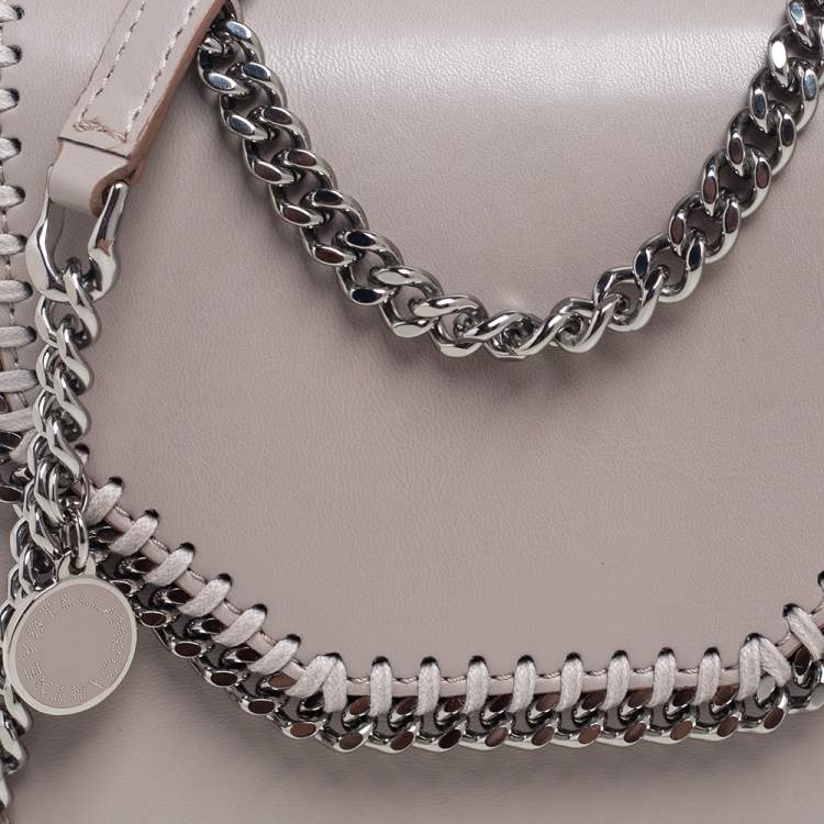 مملوكة مسبقًا Stella McCartney Beige Faux Leather Falabella Box Shoulder Bag