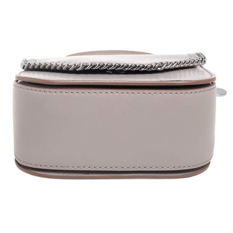 مملوكة مسبقًا Stella McCartney Beige Faux Leather Falabella Box Shoulder Bag
