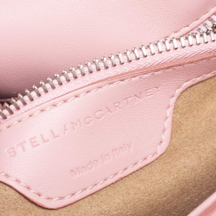 مملوكة مسبقًا Stella McCartney Pink Faux Leather Stella Star Crossbody Bag