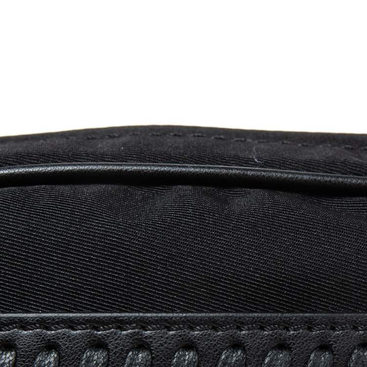 Pre Owned Stella McCartney Black Eco Nylon Mini Bum Belt Bag