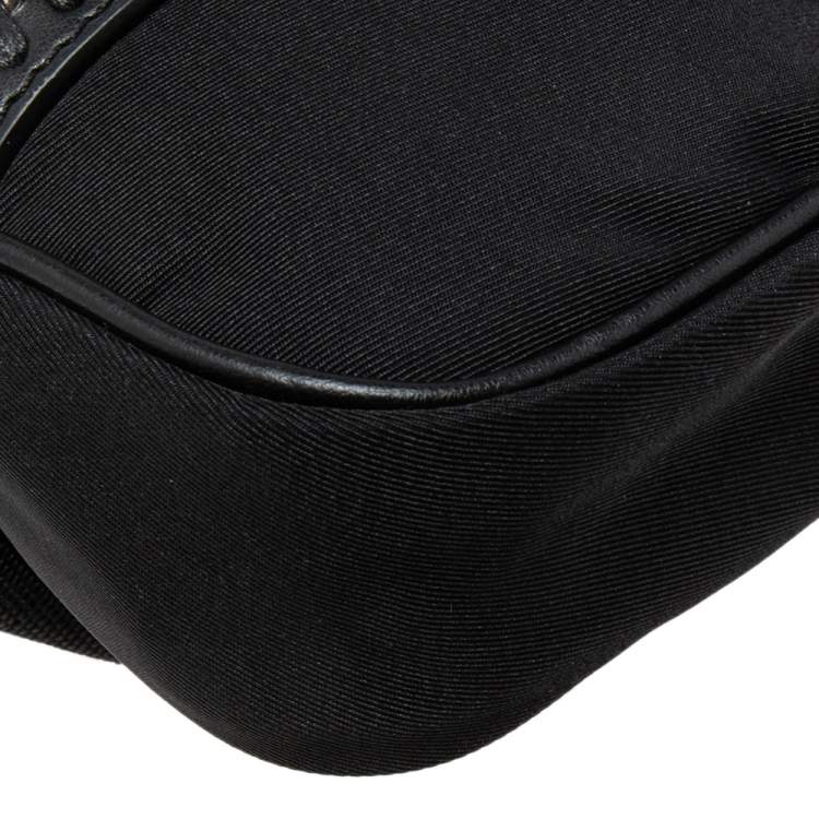 Pre Owned Stella McCartney Black Eco Nylon Mini Bum Belt Bag