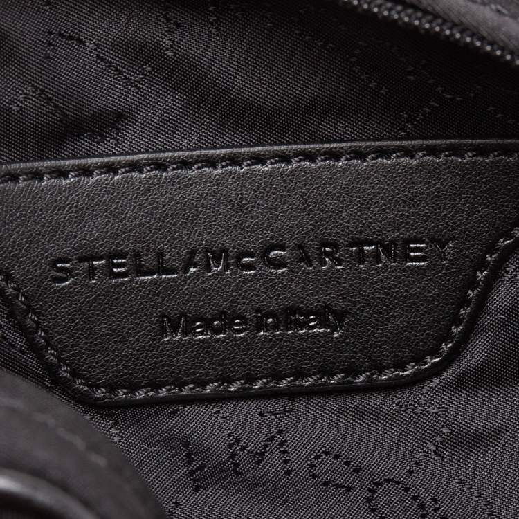 Pre Owned Stella McCartney Black Eco Nylon Mini Bum Belt Bag