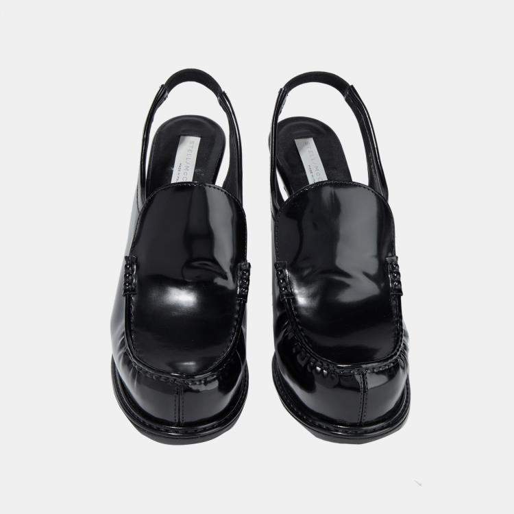 Pre Owned Stella Mccartney Faux Leather Pumps 38