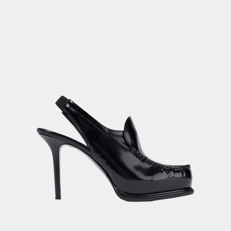 Pre Owned Stella Mccartney Faux Leather Pumps 38