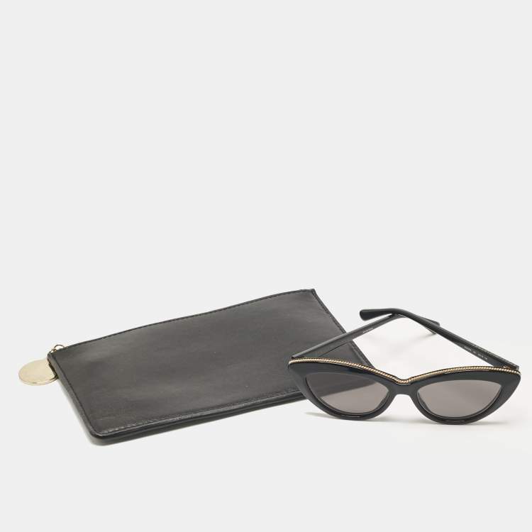 Pre Owned Stella McCartney Black Falabella Cateye Sunglasses
