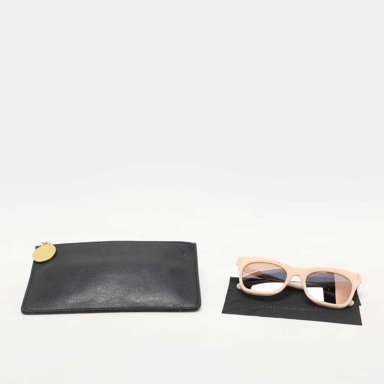 Pre Owned Stella McCartney Blue/Cream SC0025S Sunglasses