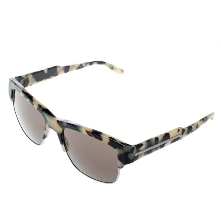 Pre Owned Stella McCartney Grey Tortoise/Black SM4044 Wayfarer Sunglasses