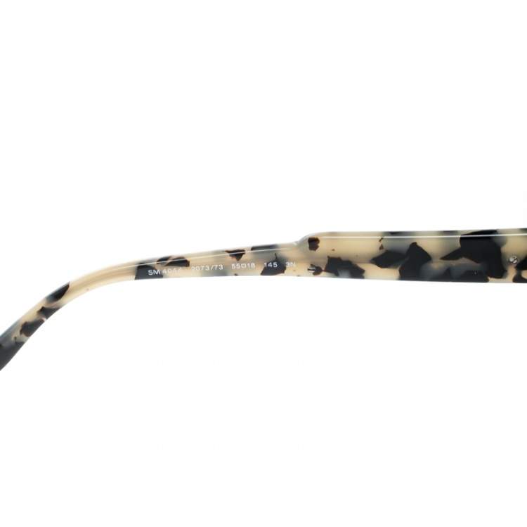 Pre Owned Stella McCartney Grey Tortoise/Black SM4044 Wayfarer Sunglasses