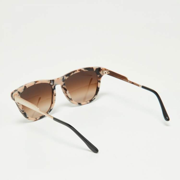 Pre Owned Stella McCartney Pink Havana/Brown Gradient SM4048 Sunglasses
