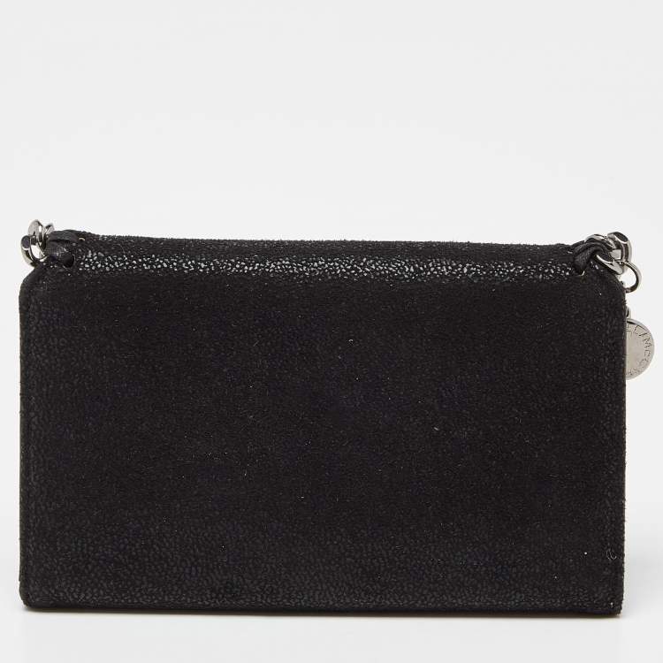 Pre Owned Stella McCartney Black Faux Leather Falabella iPhone 6 Case 