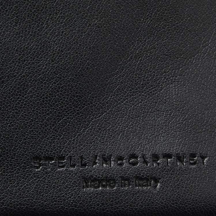 Pre Owned Stella McCartney Black Faux Leather Falabella iPhone 6 Case 