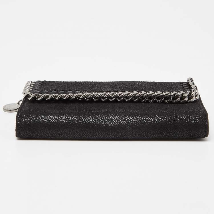 Pre Owned Stella McCartney Black Faux Leather Falabella iPhone 6 Case 