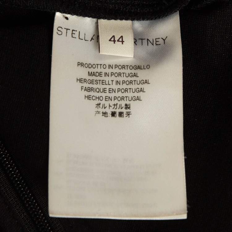 Pre Owned Stella McCartney Black Knit Sleeveless Round Neck Top M