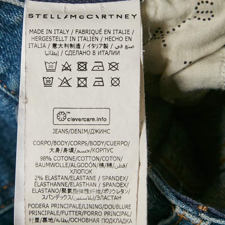 مملوكة مسبقًا Stella McCartney Blue Denim Skinny Jeans Waist 25" S
